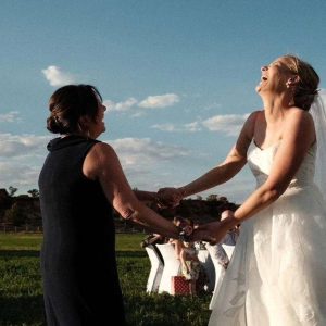 A joyful moment during my oldest’s wedding ceremony.